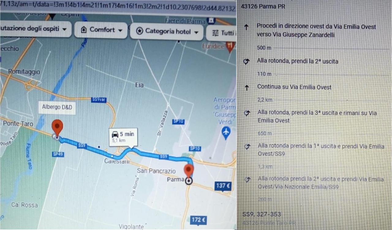 Albergo Elena 3 Via Emilia Ovest 347 Πάρμα Εξωτερικό φωτογραφία